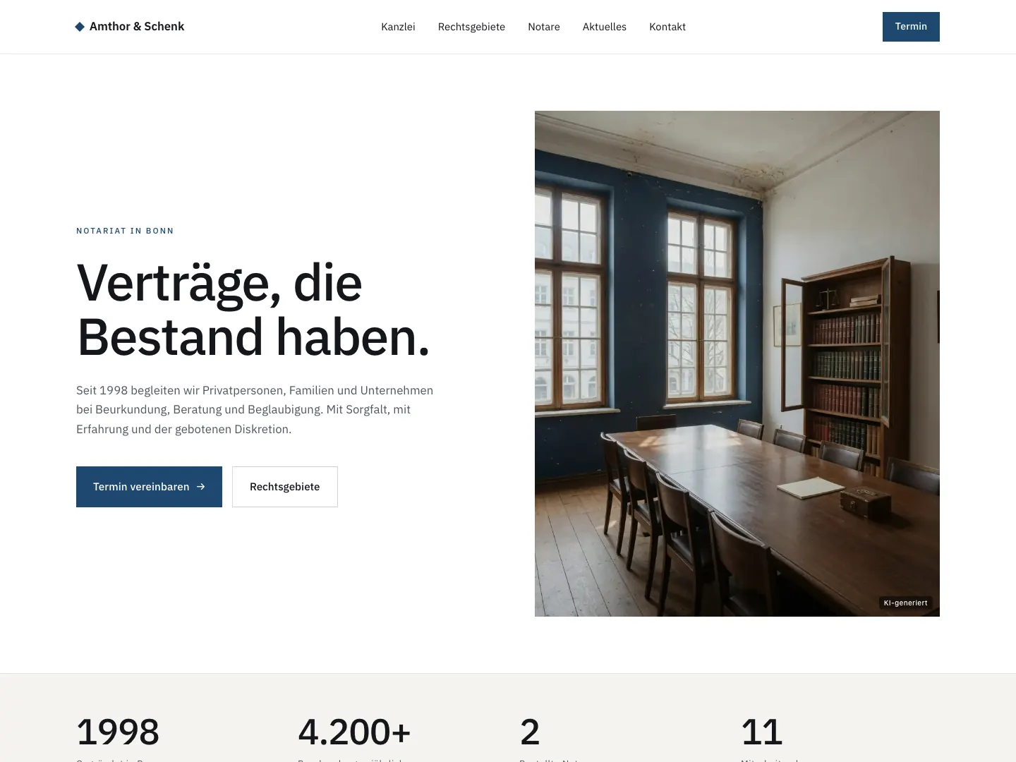 Startseite: Notariat