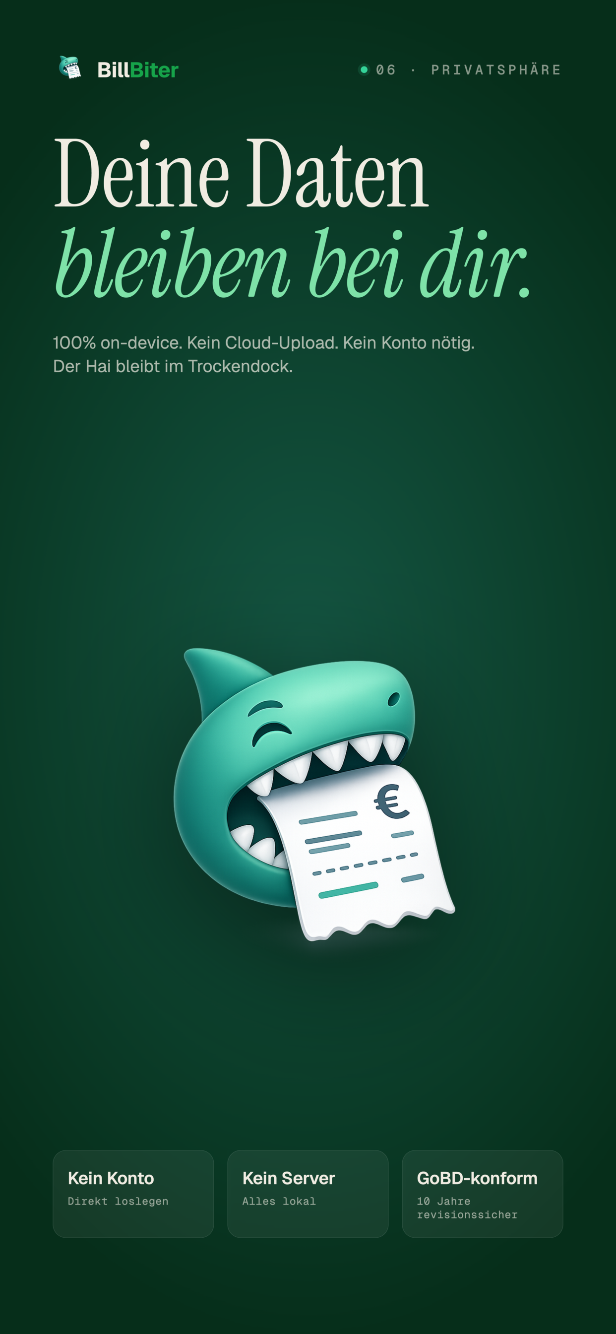 BillBiter — Datenschutz